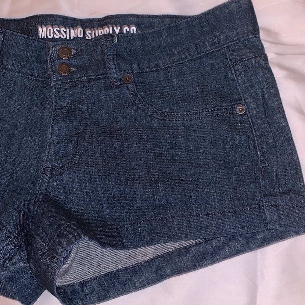Y2K Mossimo Stretch Women's Blue Denim Shorts